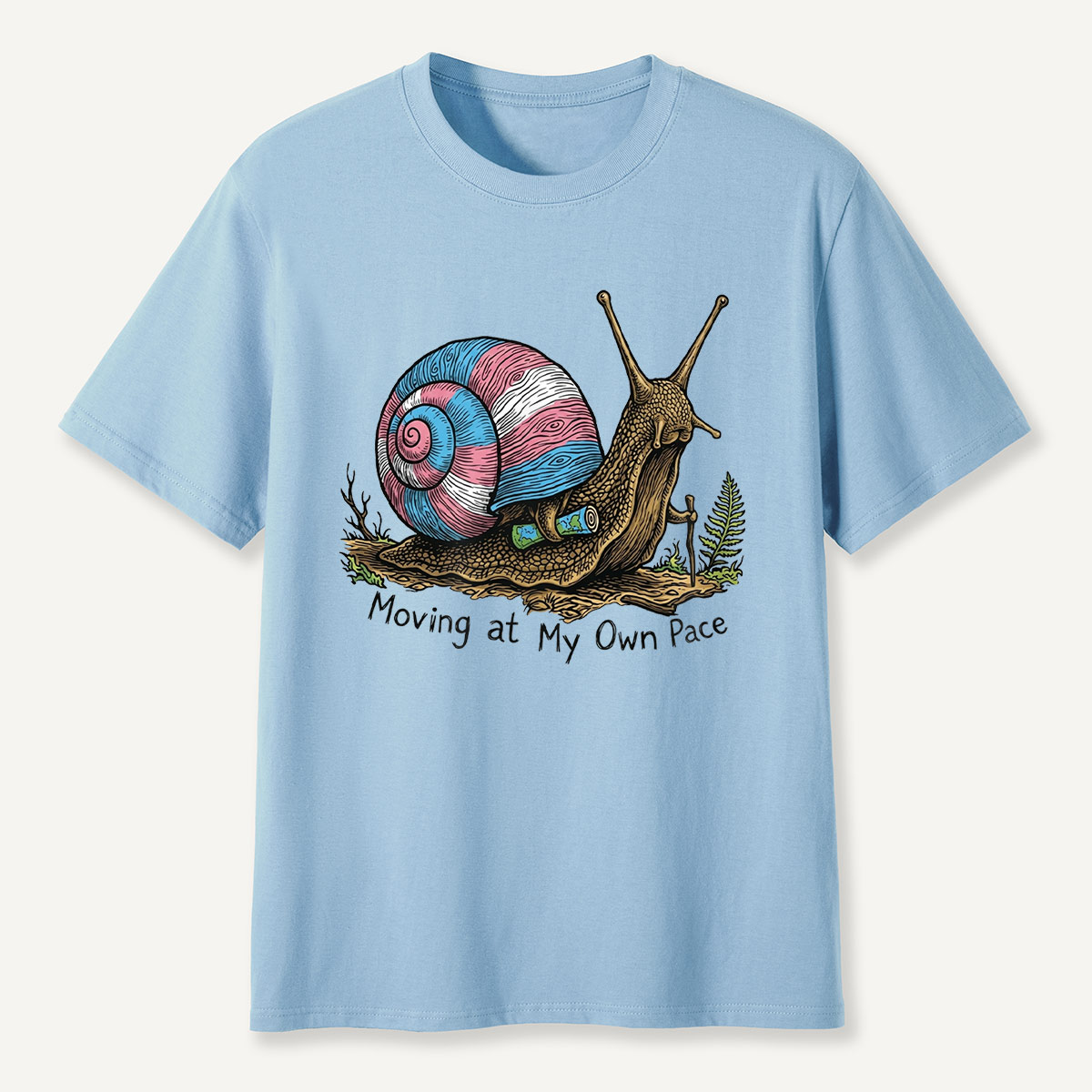 Snail Moving at My Own Pace T-Shirt