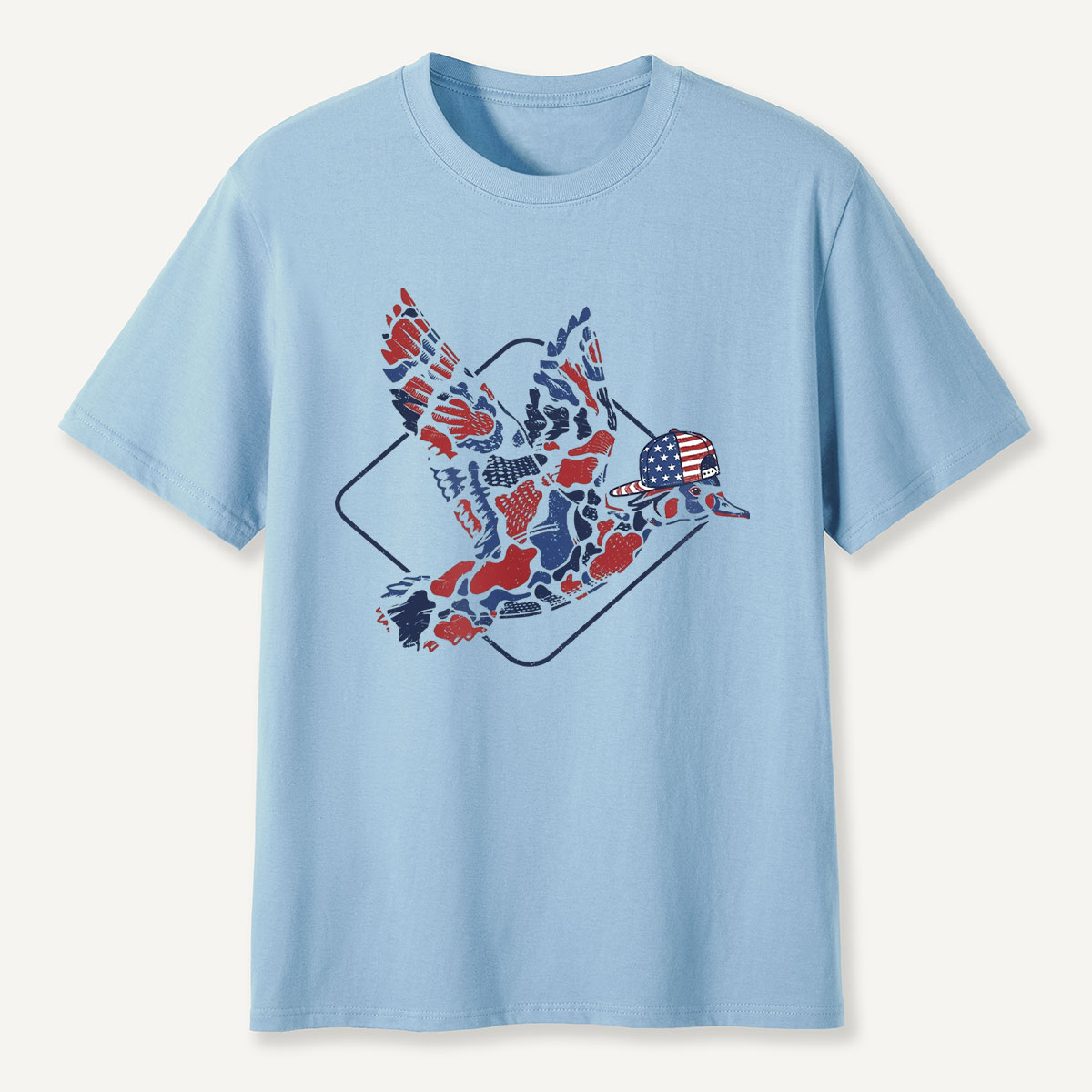 Patriotic Duck T‑Shirt