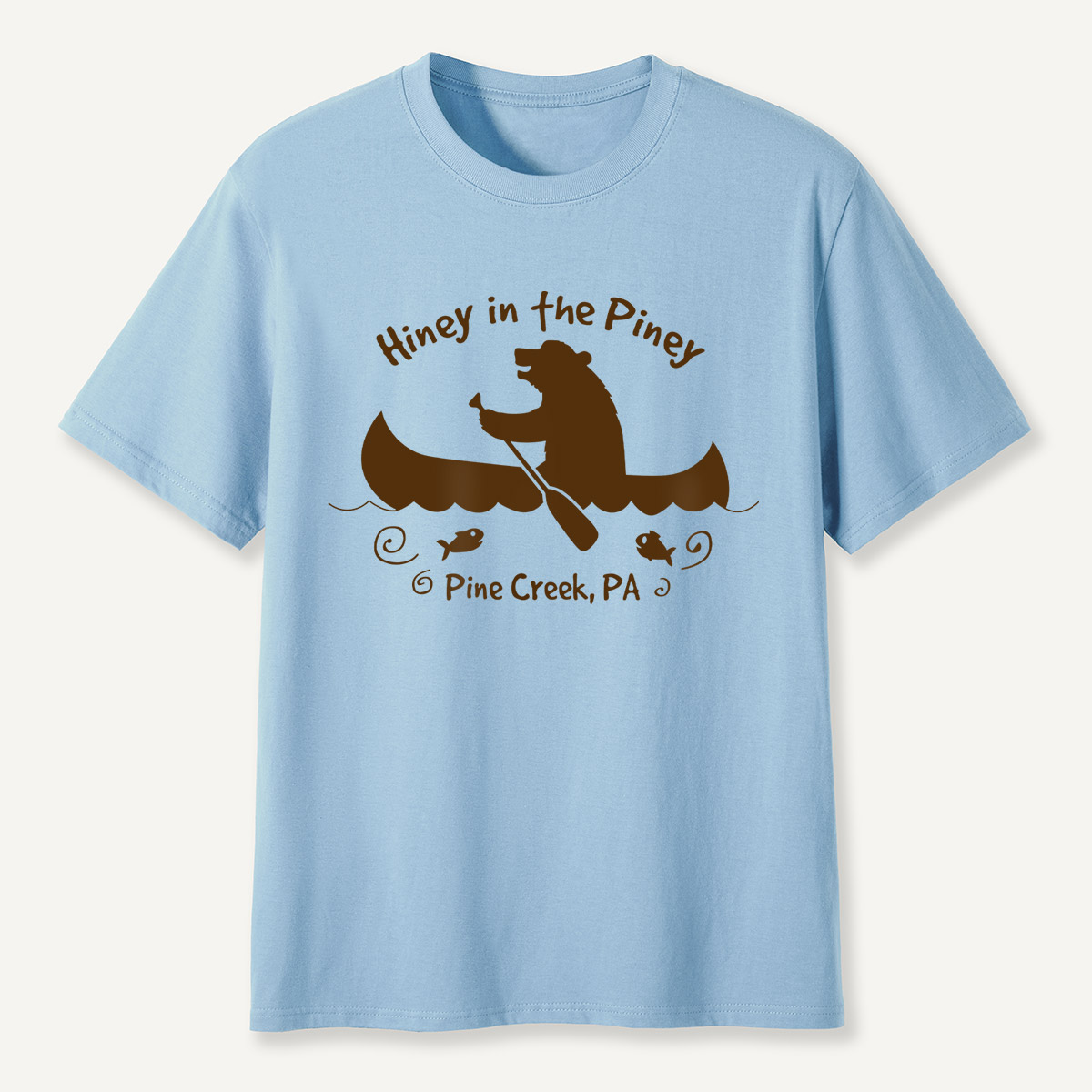 Wholesale Bear In Canoe Tee