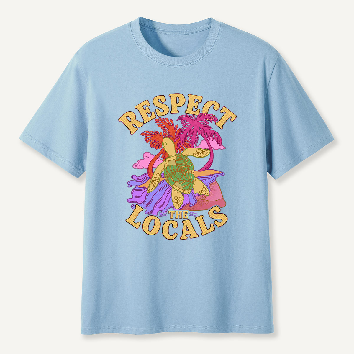 Sea Turtle Tropical Beach T-Shirt