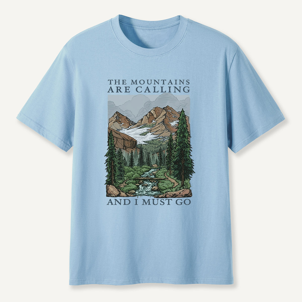 Mountain Adventure Landscape T-Shirt