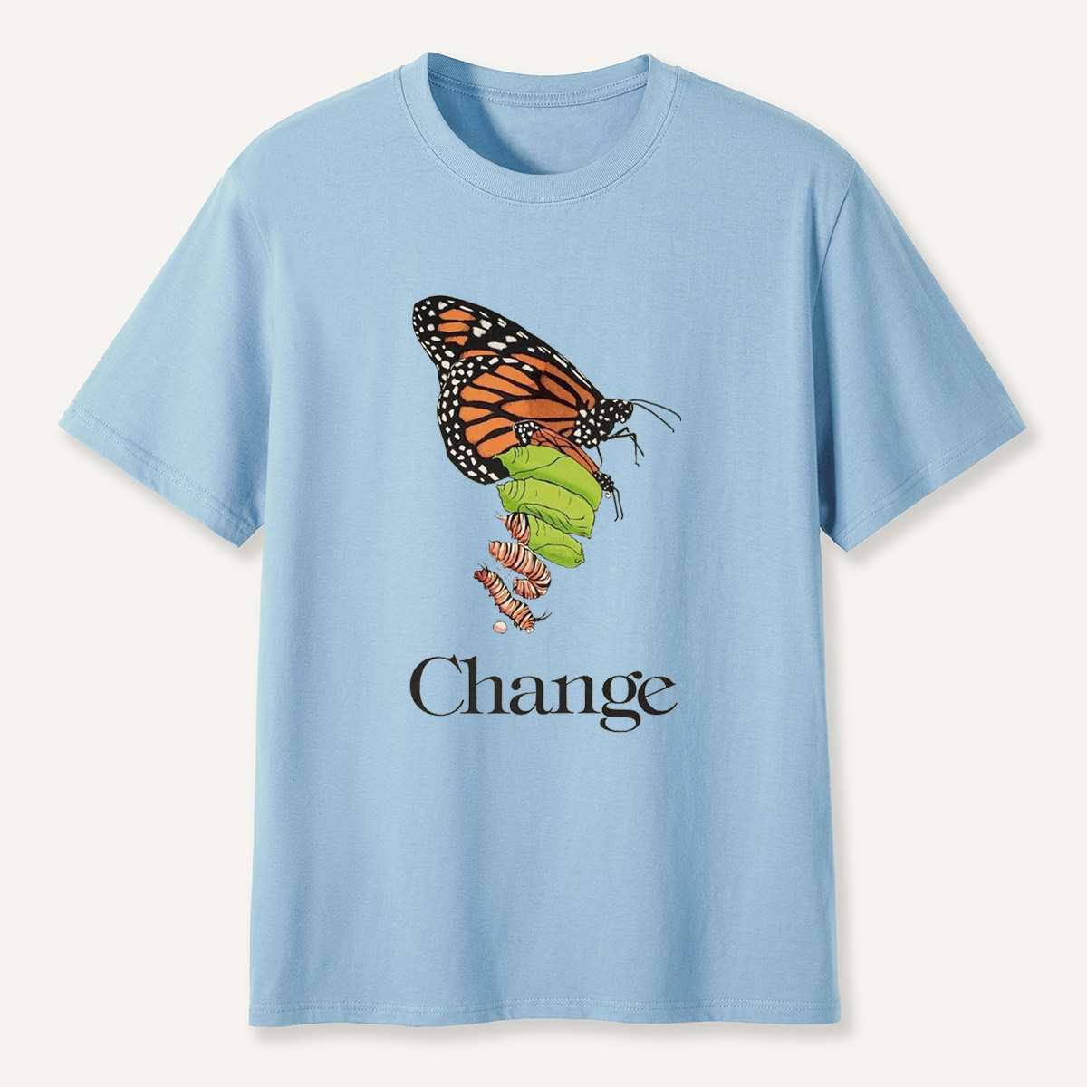 Butterfly Transformation Nature T-Shirt