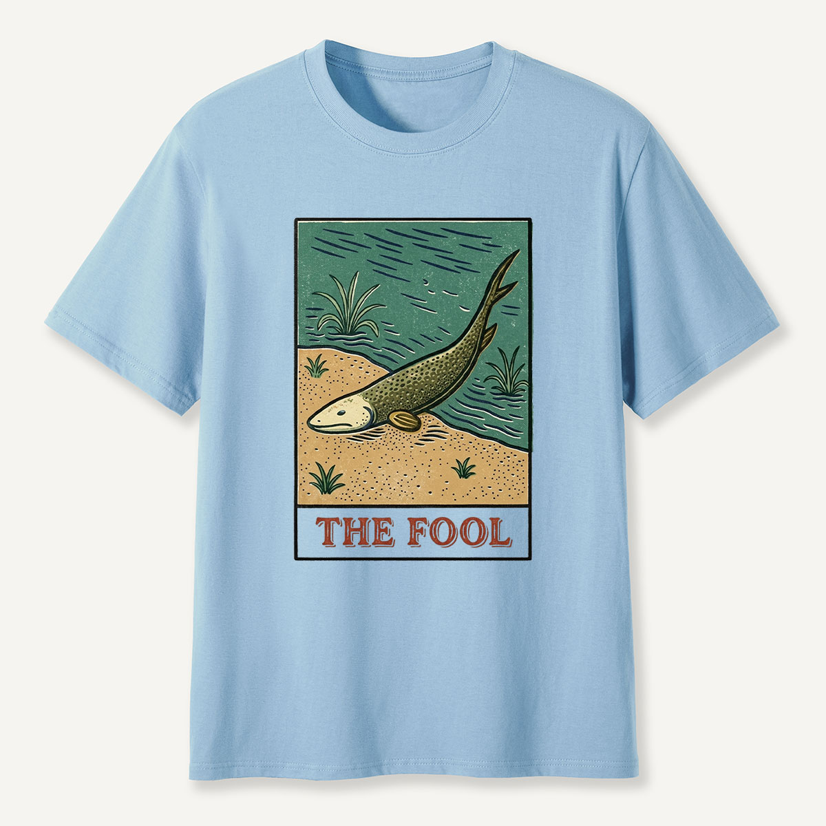 Vintage Lungfish Tarot The Fool T-Shirt