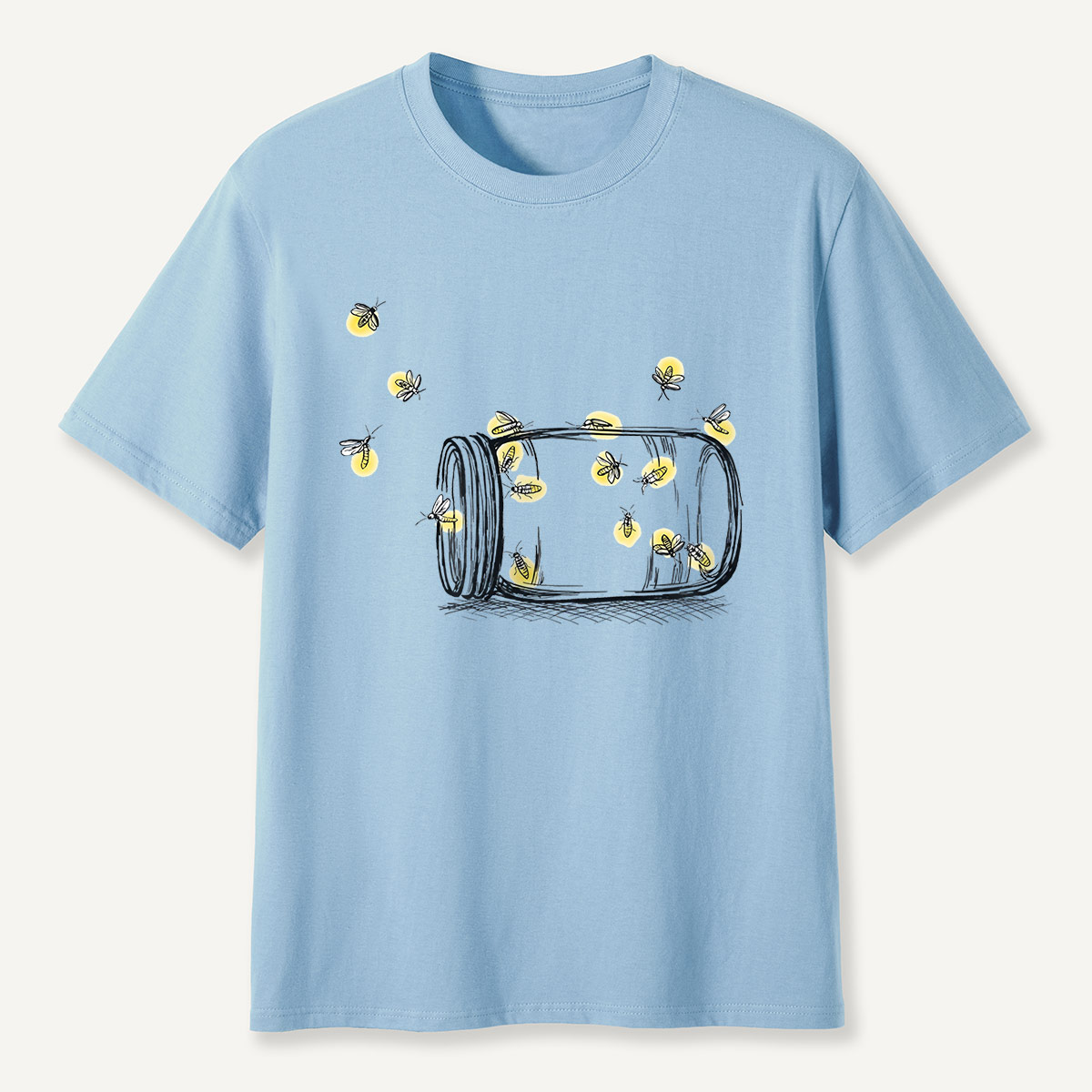 Summer Fireflies in a Jar T-Shirt