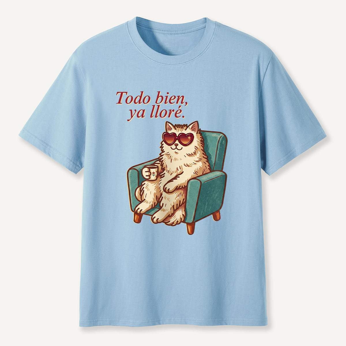 Coffee Cat Relax T-Shirt