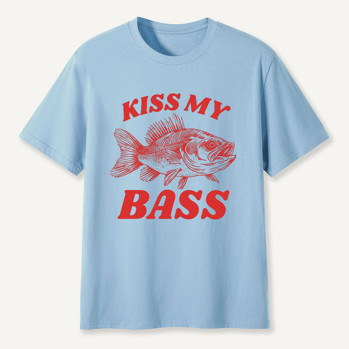 Kiss My Bass Fishing T-Shirt