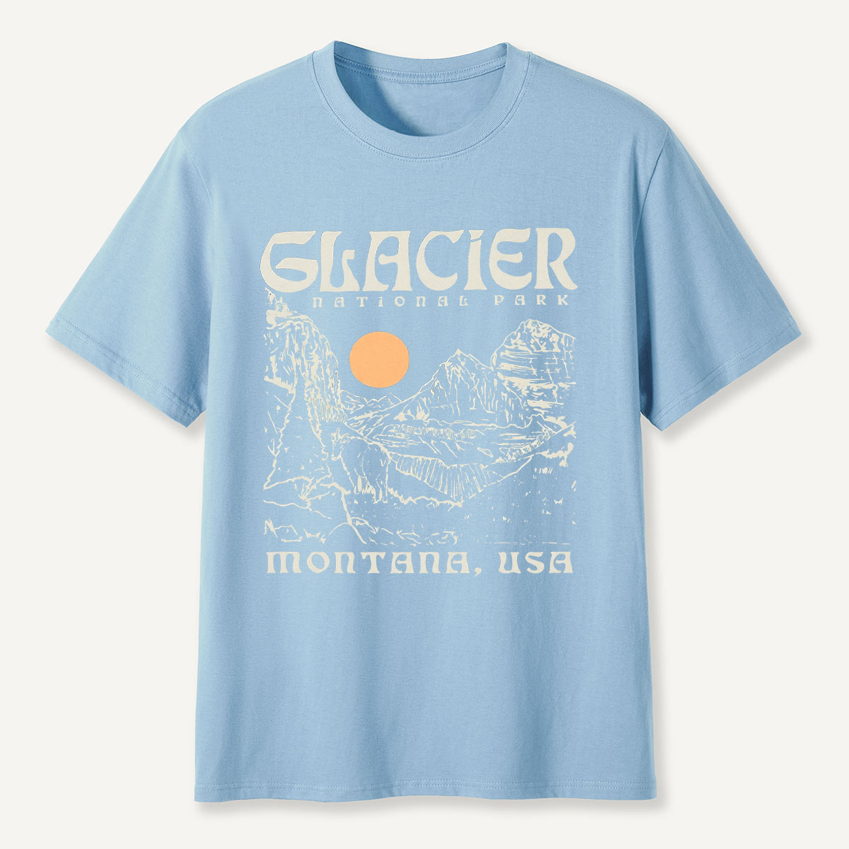 National Park Inspired Mountain T-Shirt