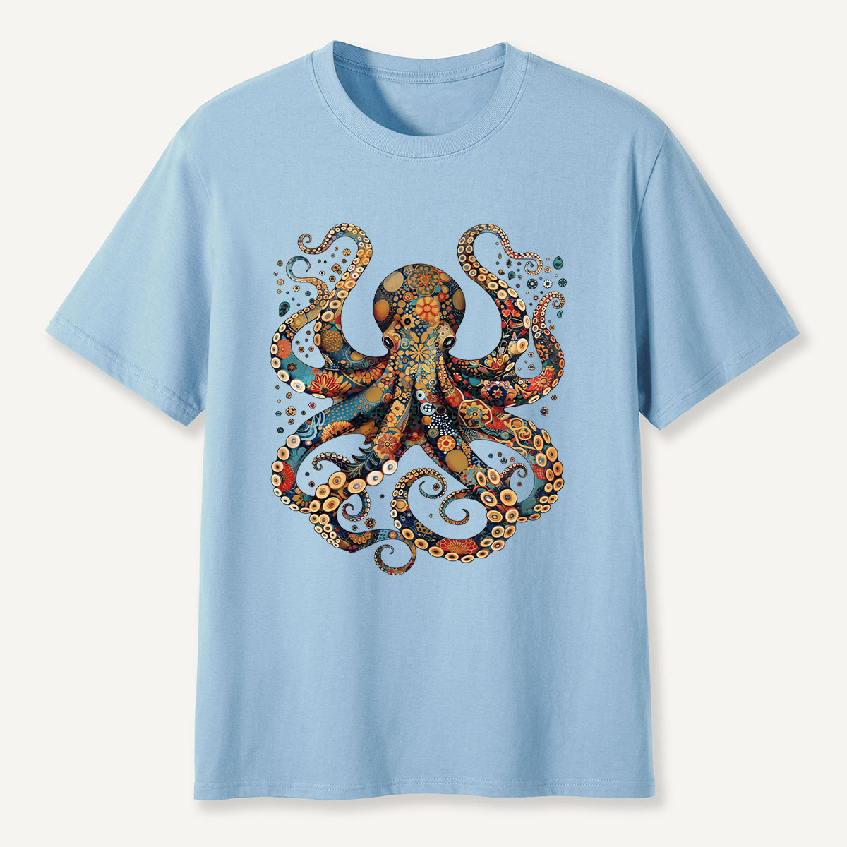 Ocean Octopus Artistic T-Shirt