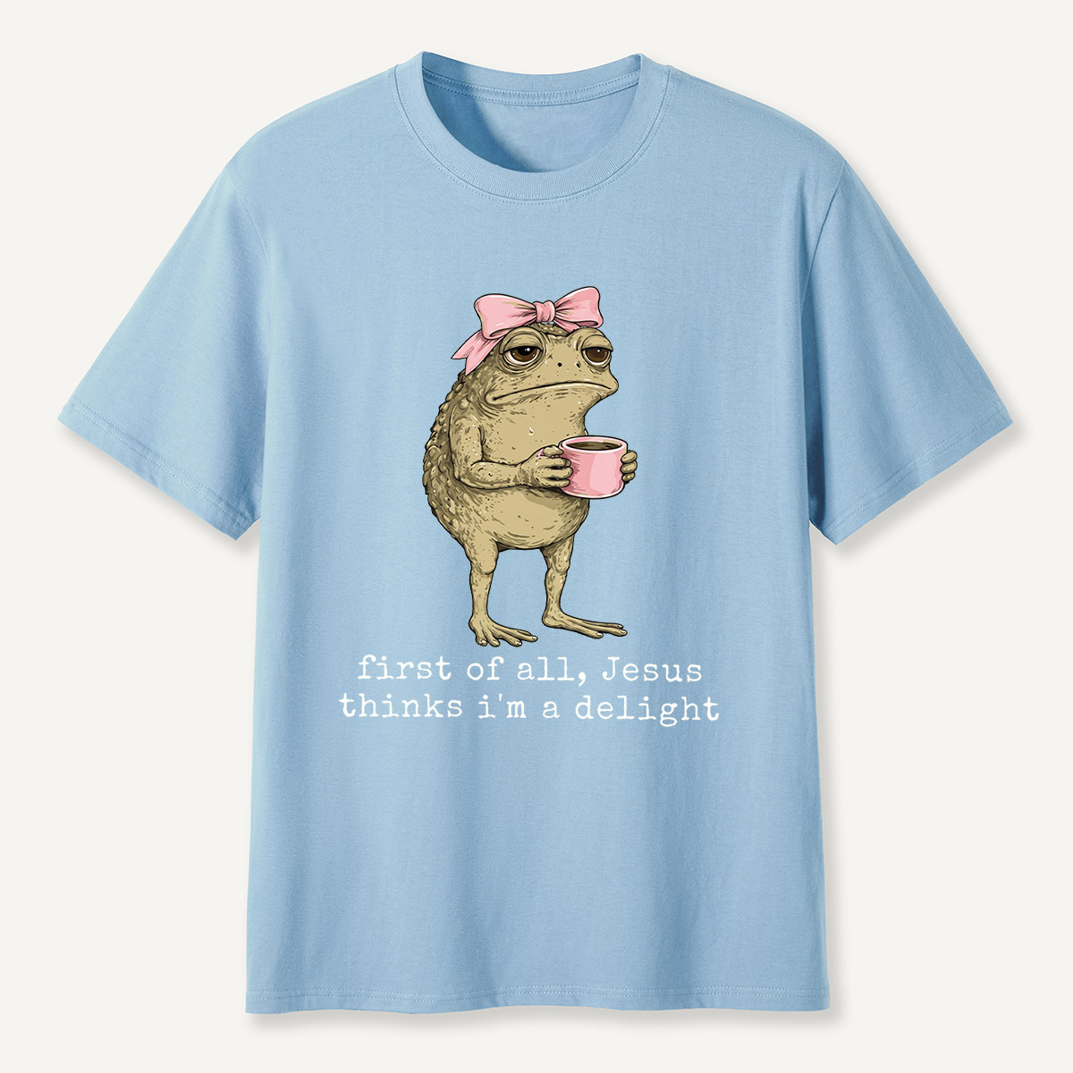 Sleepy Frog Coffee Lover T-Shirt