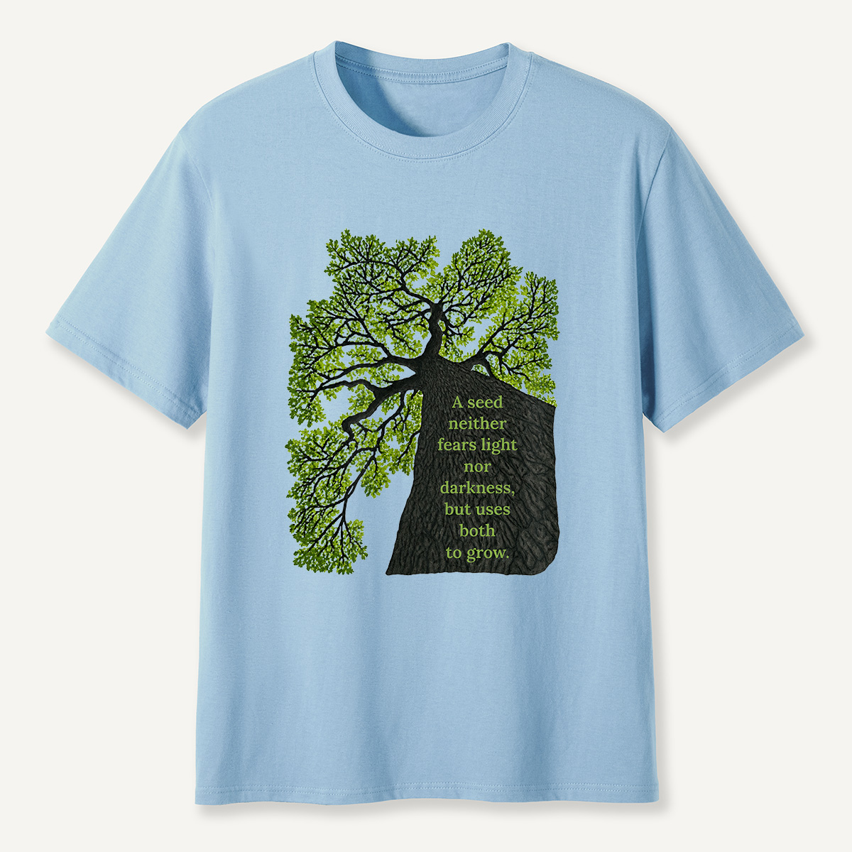 Live Oak Grow With Light & Dark T-Shirt