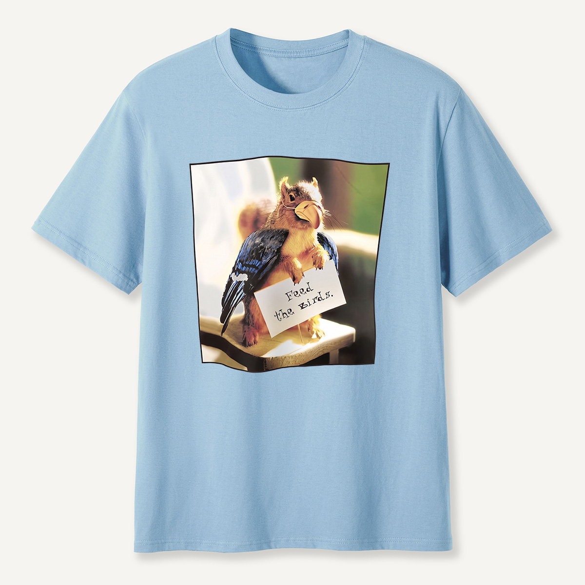 MDCTBYWY26071703Retro Feed The Birds T-Shirt