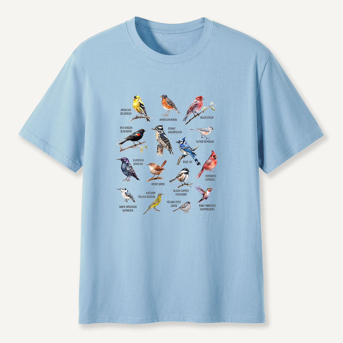 MDCTBYWY26071708North American Bird Guide T-Shirt