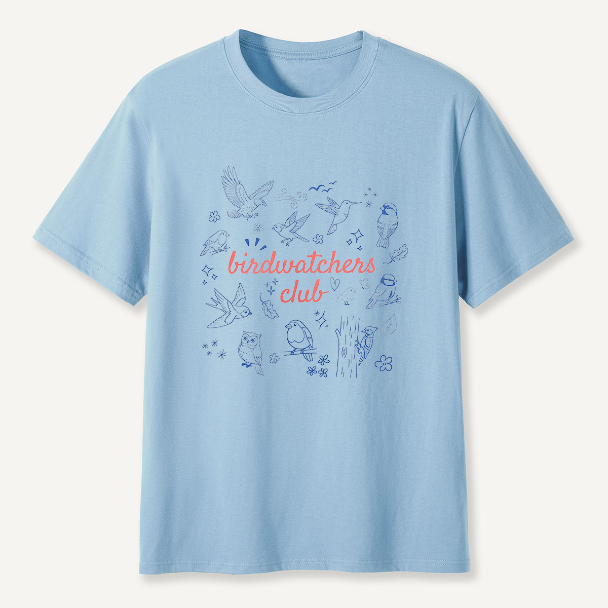 MDCTBYWY26072001 Birdwatchers Club T-Shirt