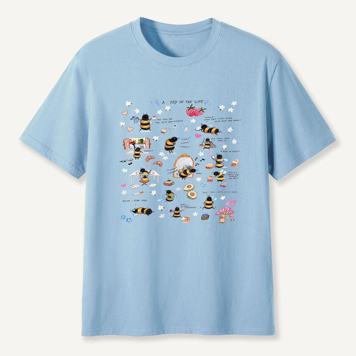 MDCTBYWY26072208 A Day in the Life T-Shirt