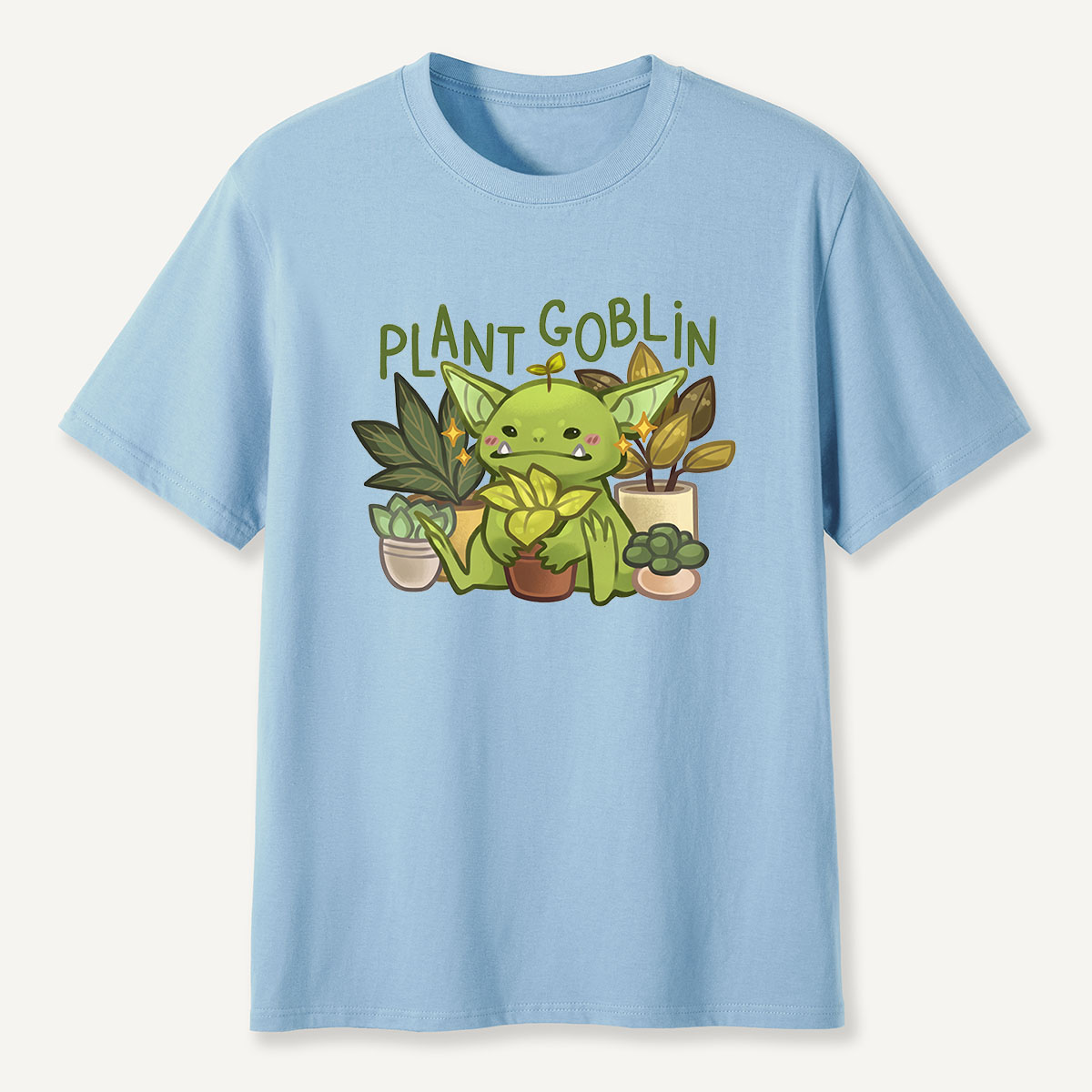 MDCTBYWY26072404 Plant Goblin T-Shirt