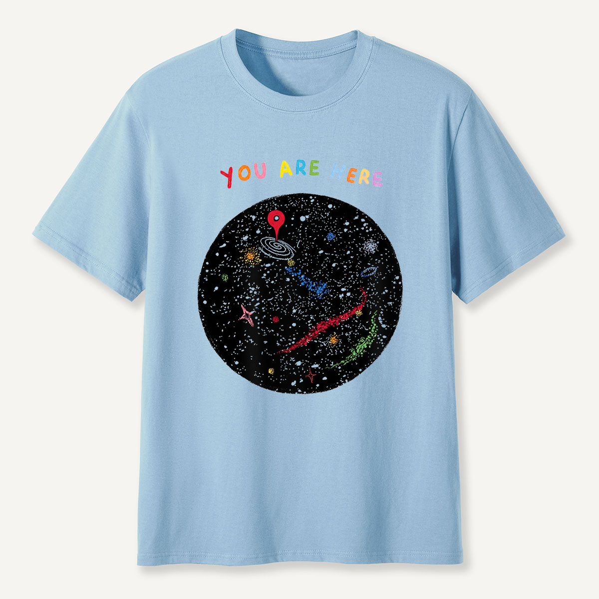 MDCTBYWY26072410 You Are Here T-Shirt