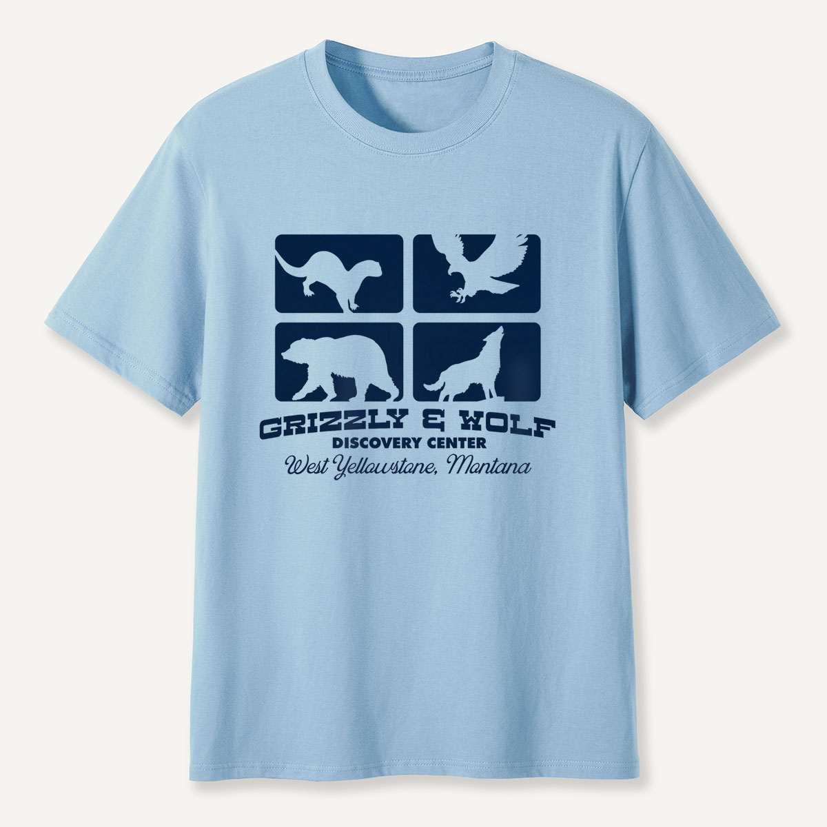MDCTBYWY26072413 Grizzly & Wolf Discovery Center T-Shirt