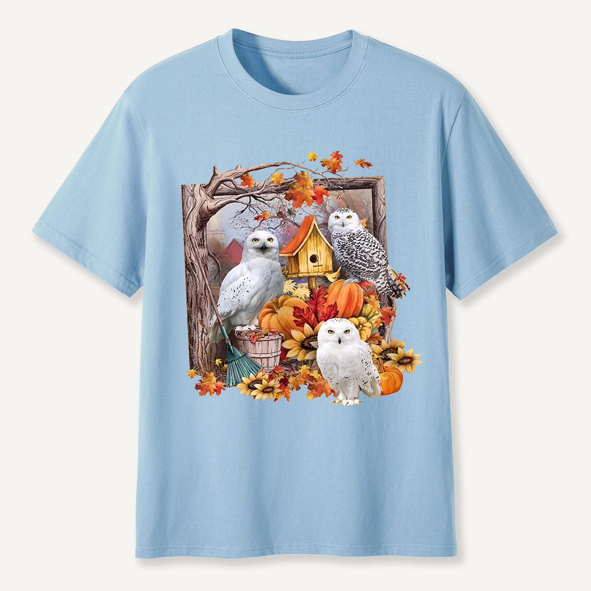 Autumn Snowy Owls T-Shirt