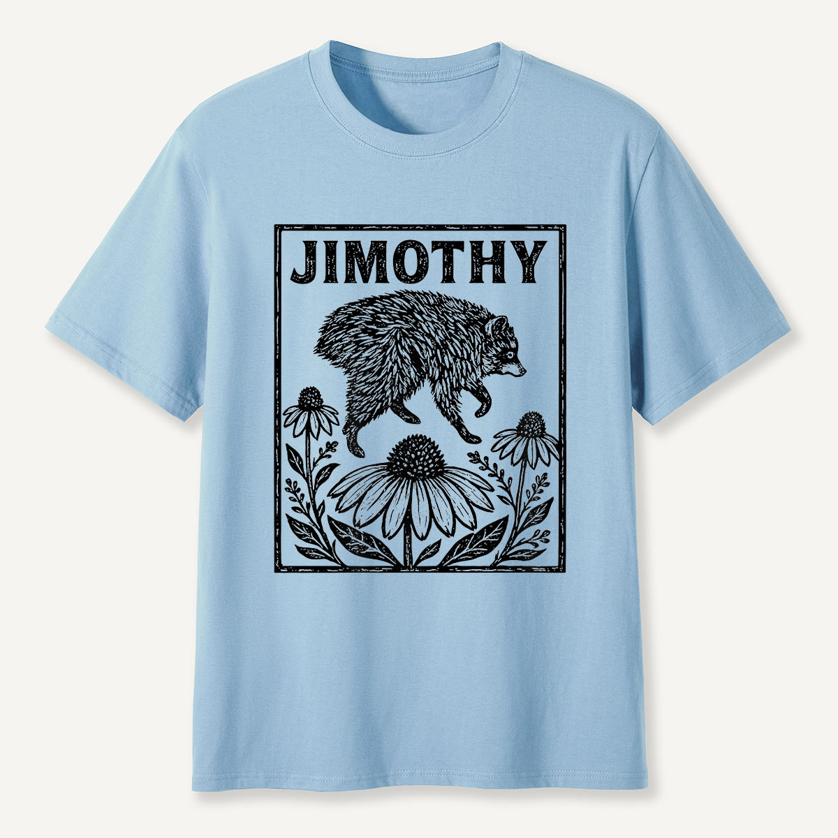 Jimothy Floral Framed Creature T-Shirt