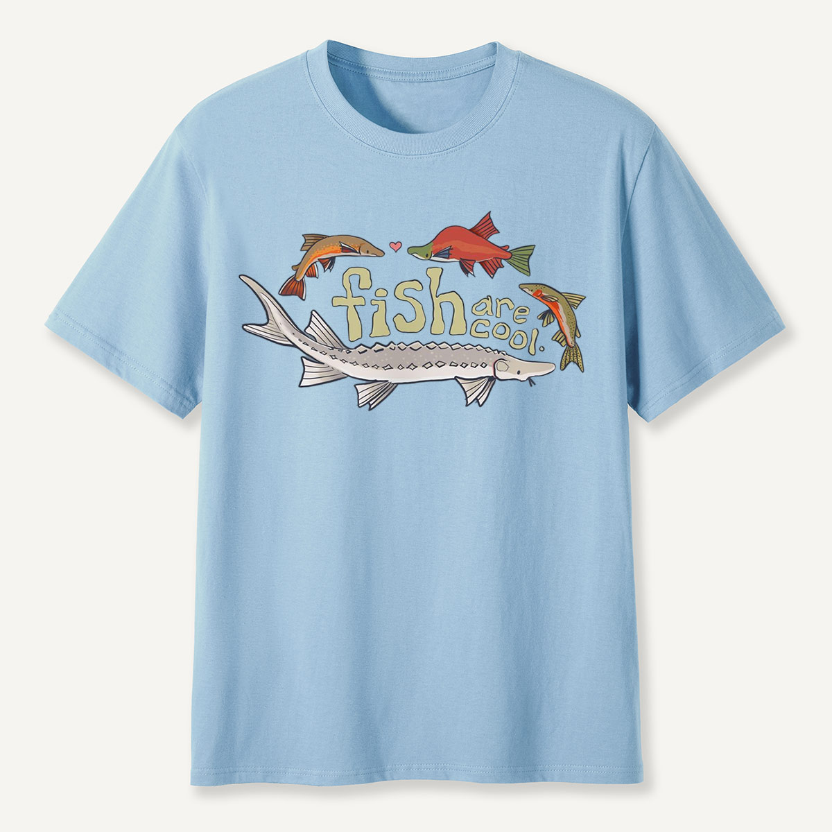 Fish Are Cool Freshwater Species T-Shirt