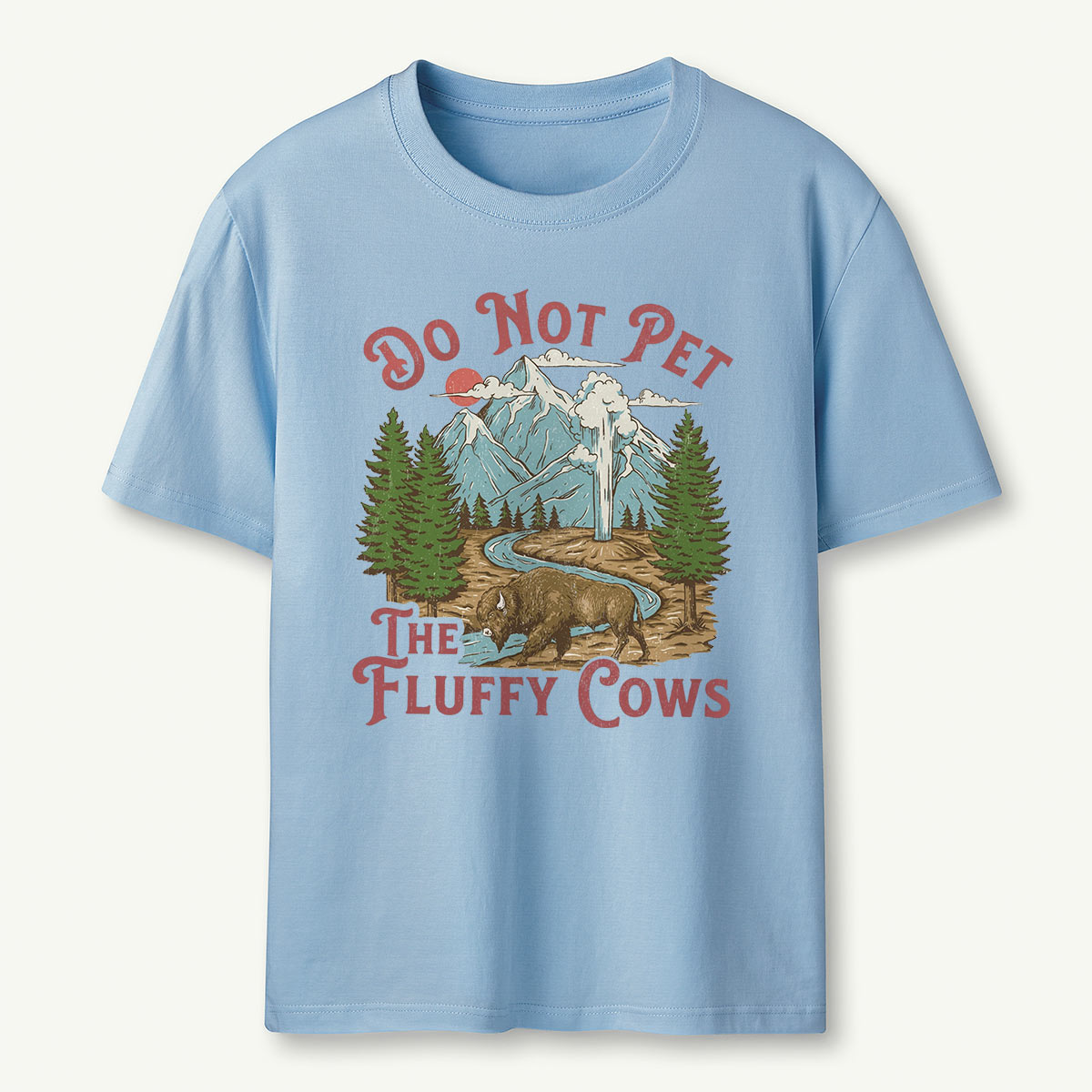 Fluffy Cows Yellowstone T-Shirt