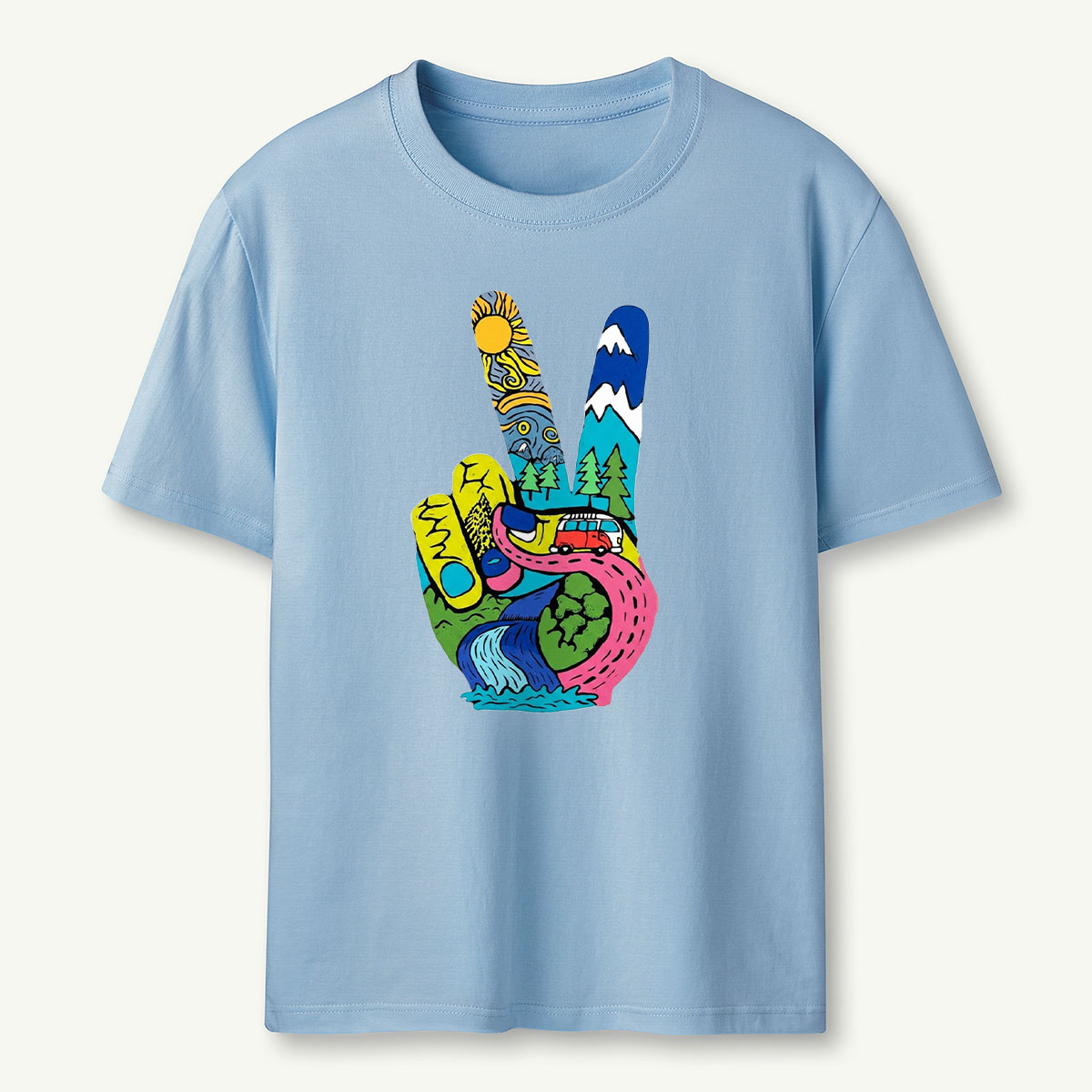 Funky Peace Nature T-Shirt