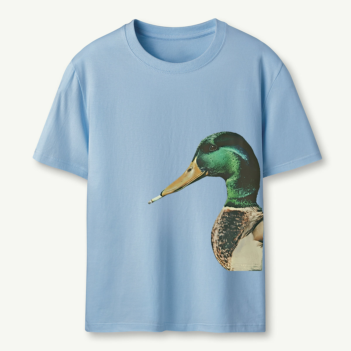 Retro Humor Funny Duck T‑Shirt