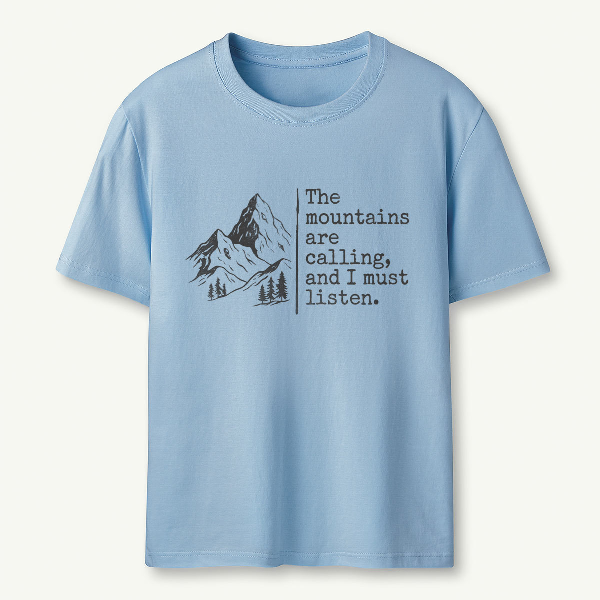 The Mountains are Calling Adventure T-Shirt