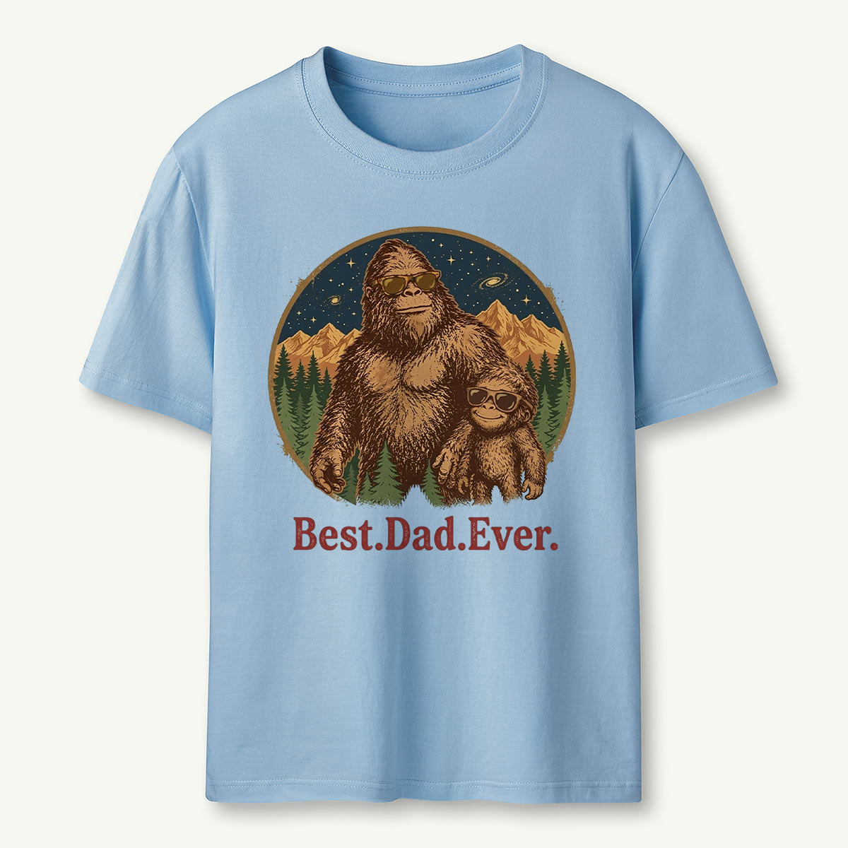 Best Dad Ever Cryptids T-Shirt