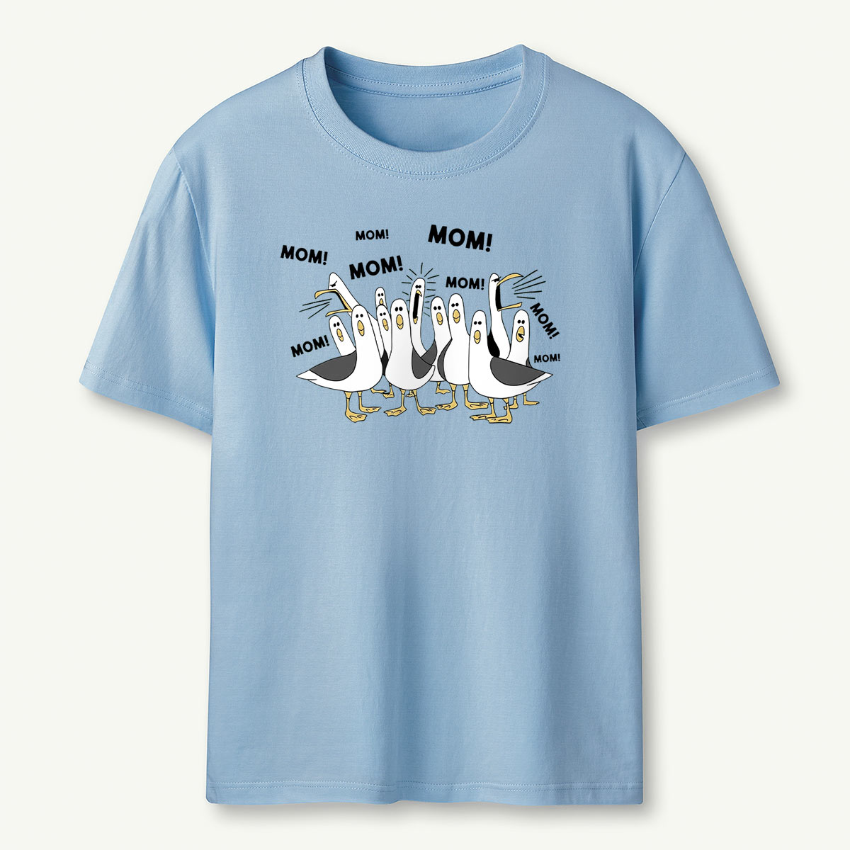 Seagulls Mom Mother's Day Gift T‑Shirt 