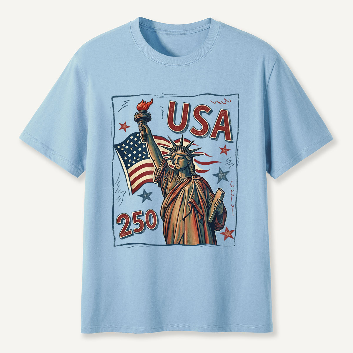 USA 250 Statue of Liberty T-Shirt