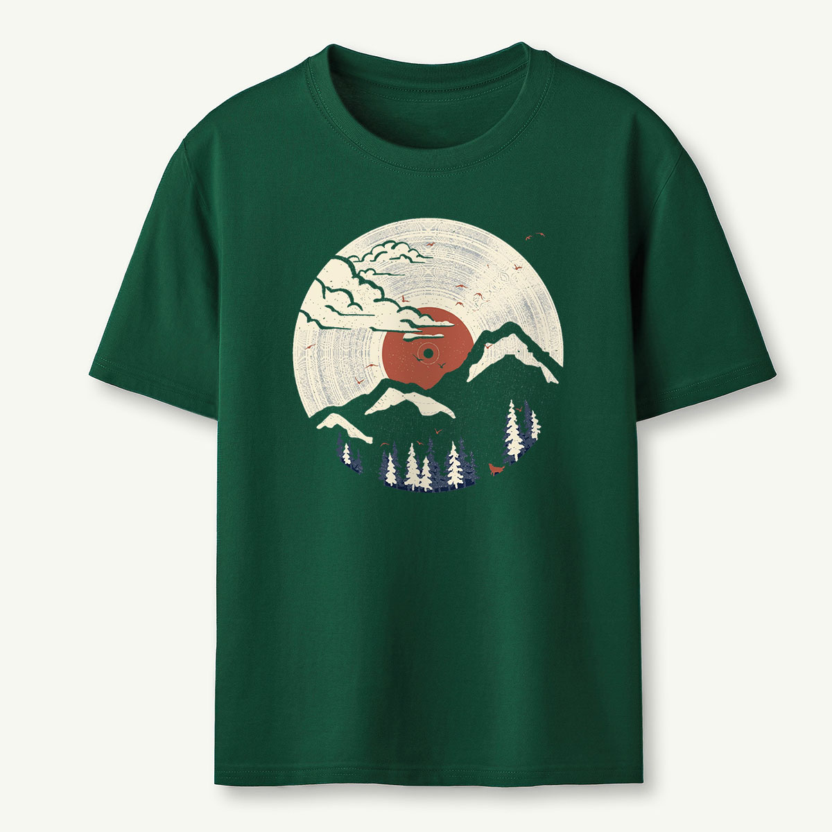 Nature Mountain Sunset T‑Shirt