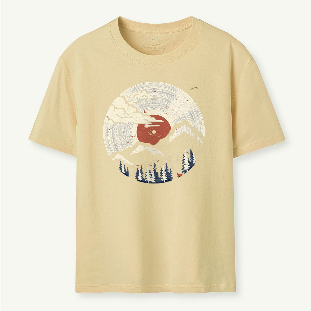 Nature Mountain Sunset T‑Shirt