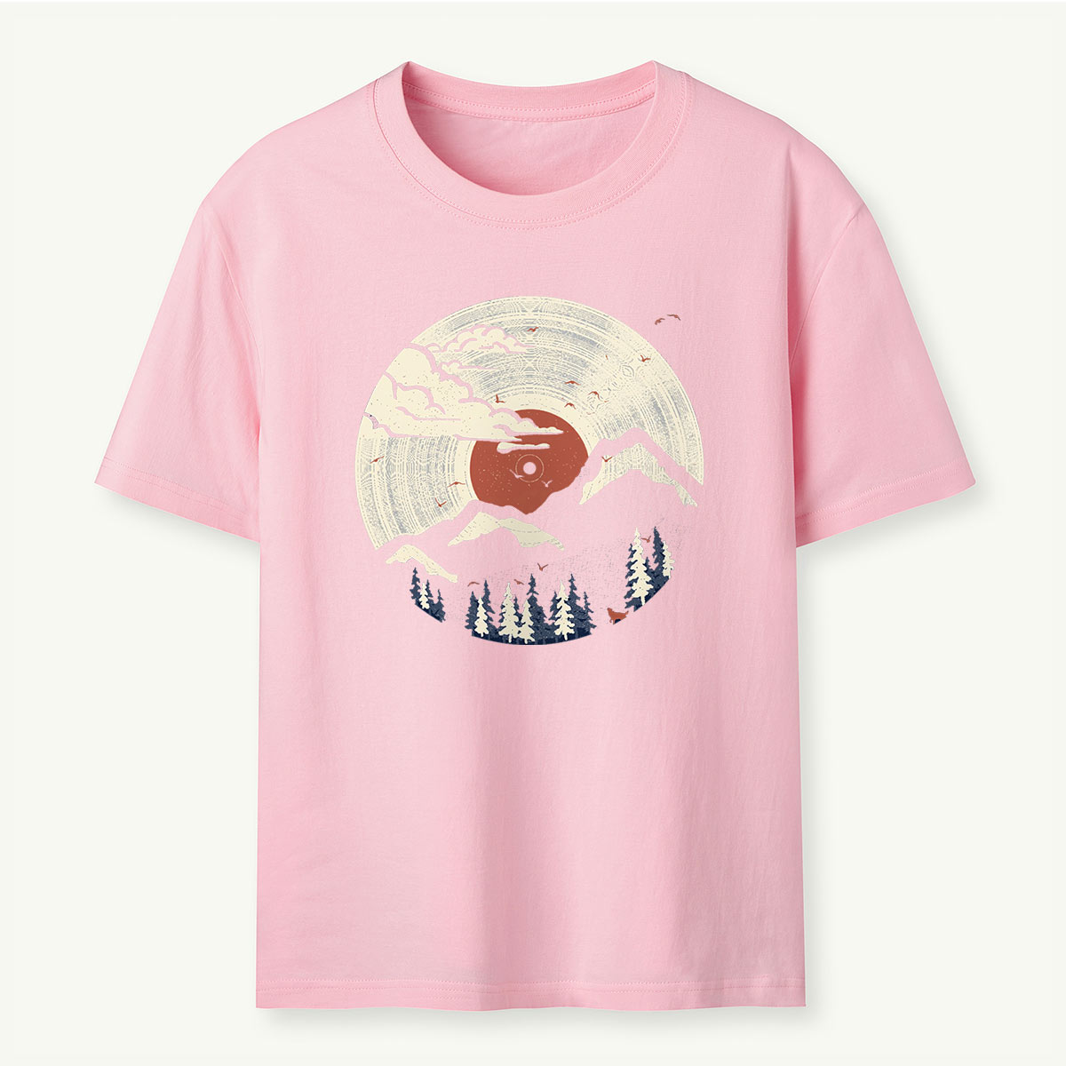 Nature Mountain Sunset T‑Shirt