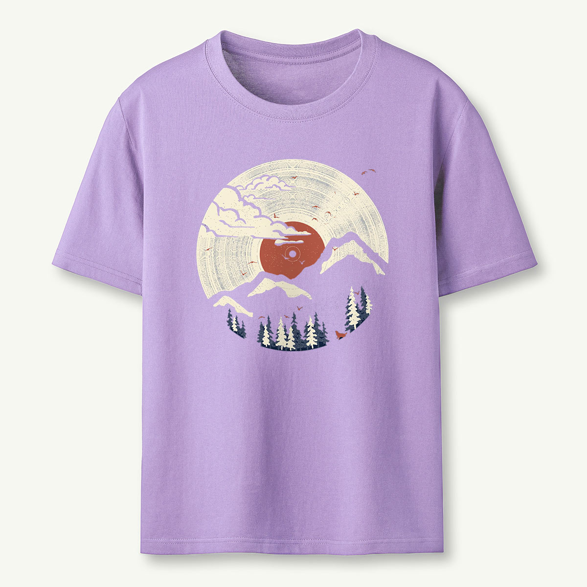 Nature Mountain Sunset T‑Shirt