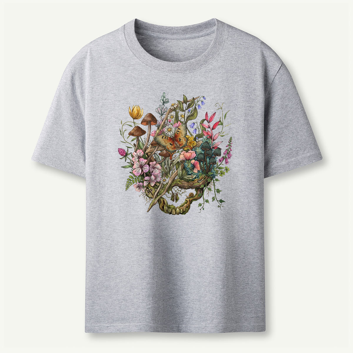 Nature Retro Psychedelic Music T-Shirt