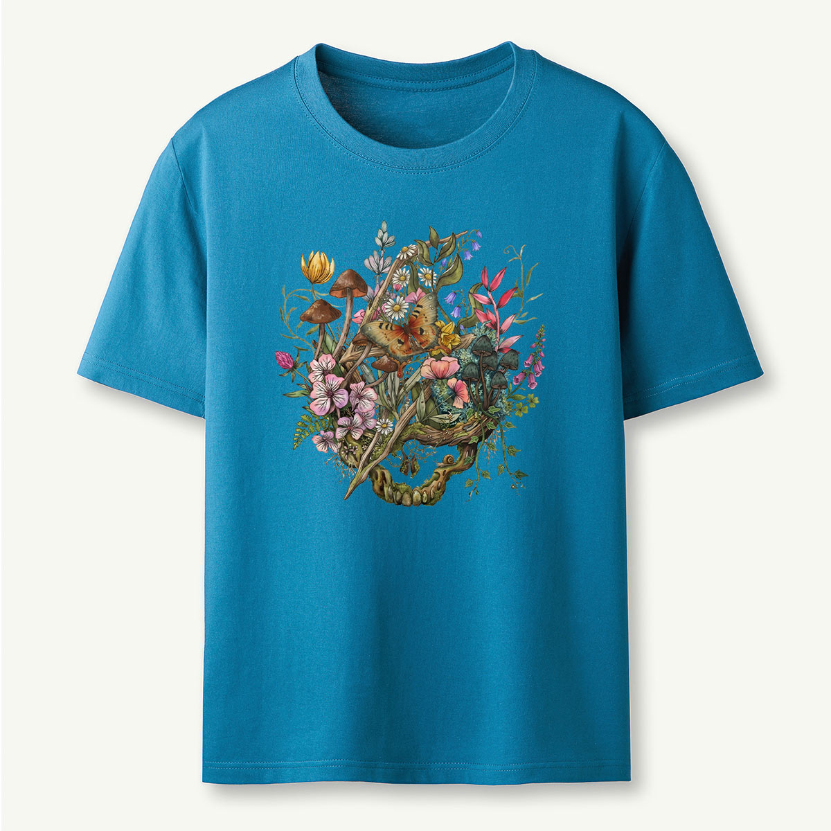 Nature Retro Psychedelic Music T-Shirt