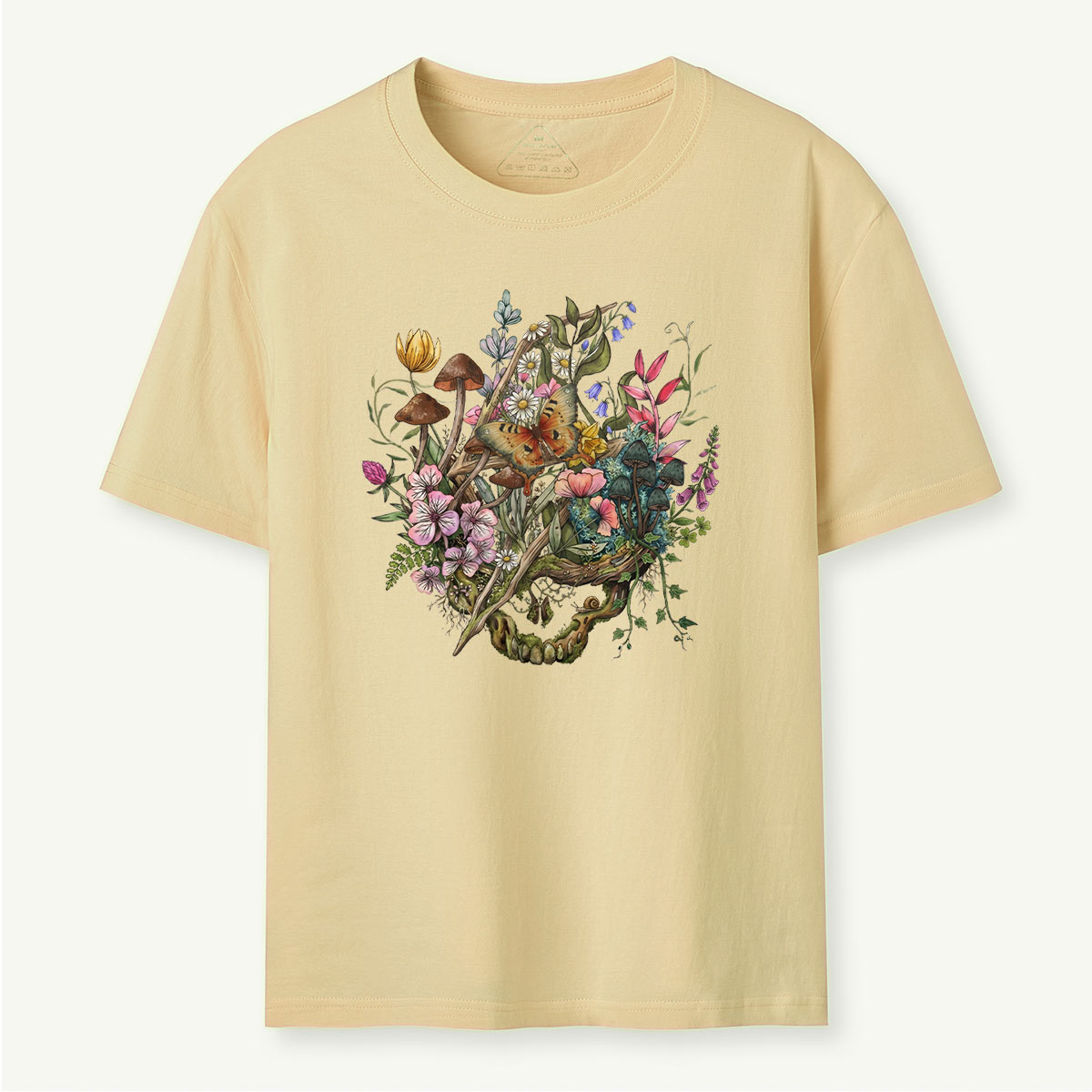Nature Retro Psychedelic Music T-Shirt