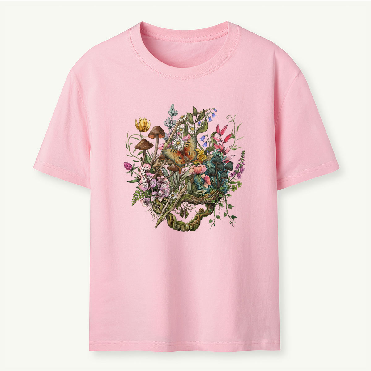 Nature Retro Psychedelic Music T-Shirt