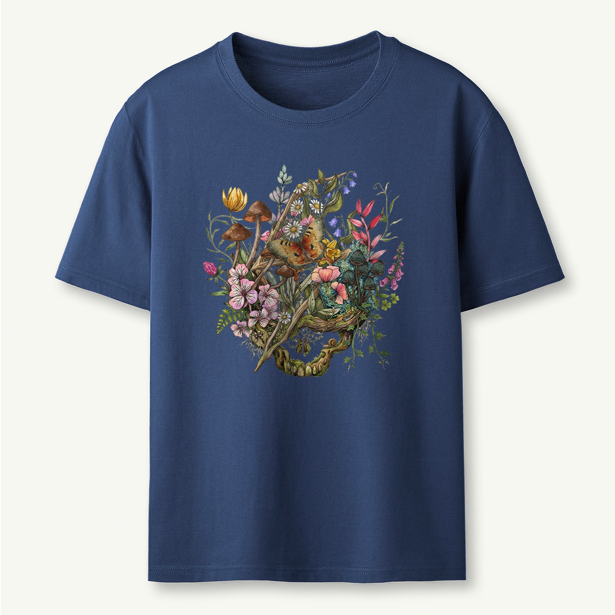 Nature Retro Psychedelic Music T-Shirt