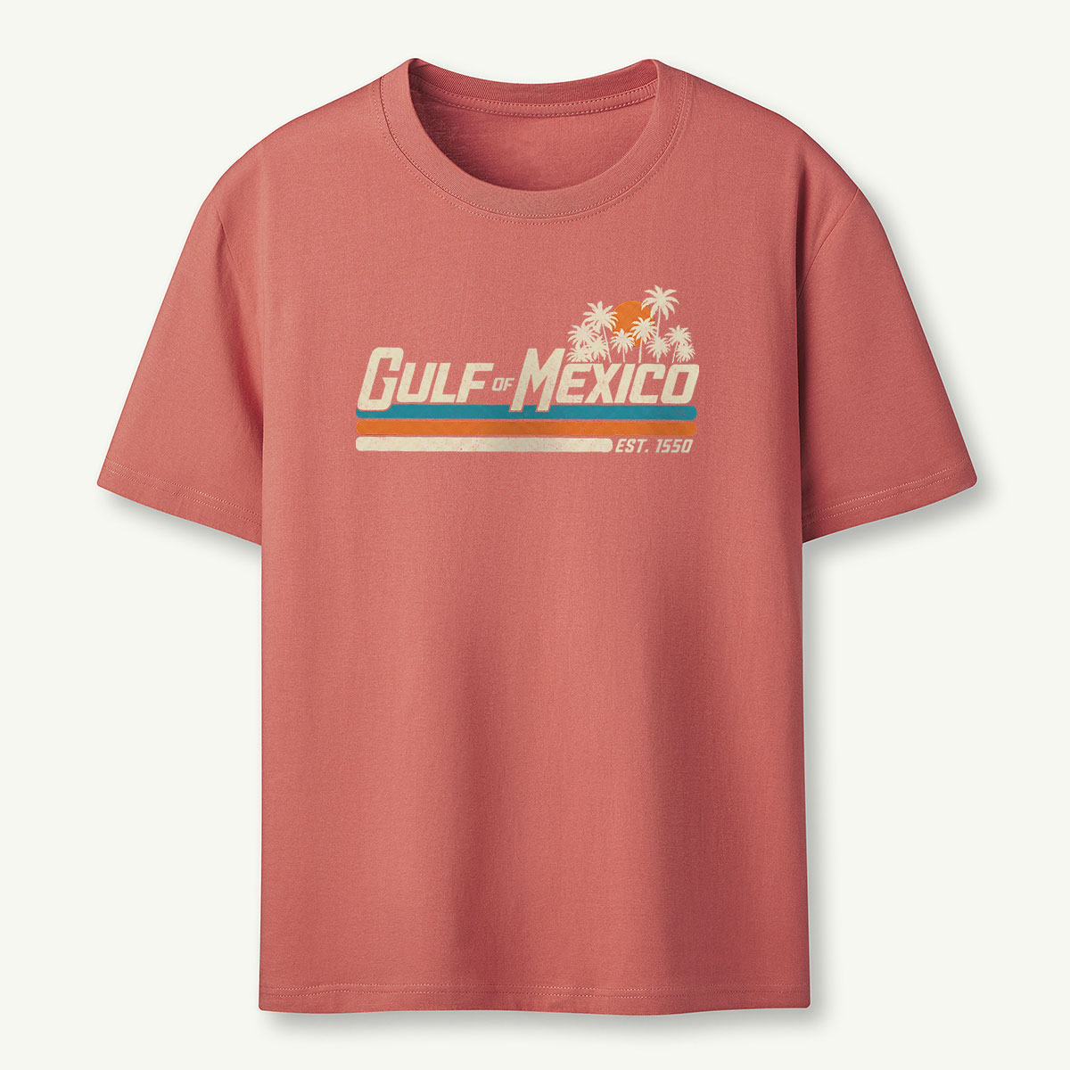Gulf of Mexico Retro Stripe T-Shirt