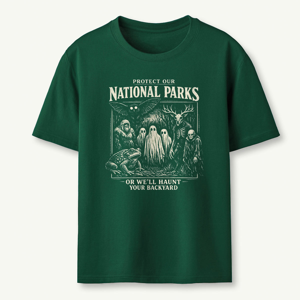 Protect Our National Parks Cryptid T-Shirt