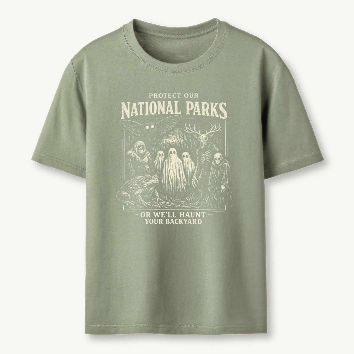 Protect Our National Parks Cryptid T-Shirt