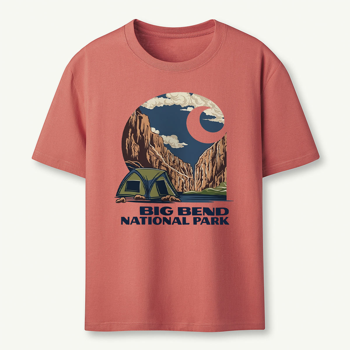 Big Bend National Park Camping T‑Shirt