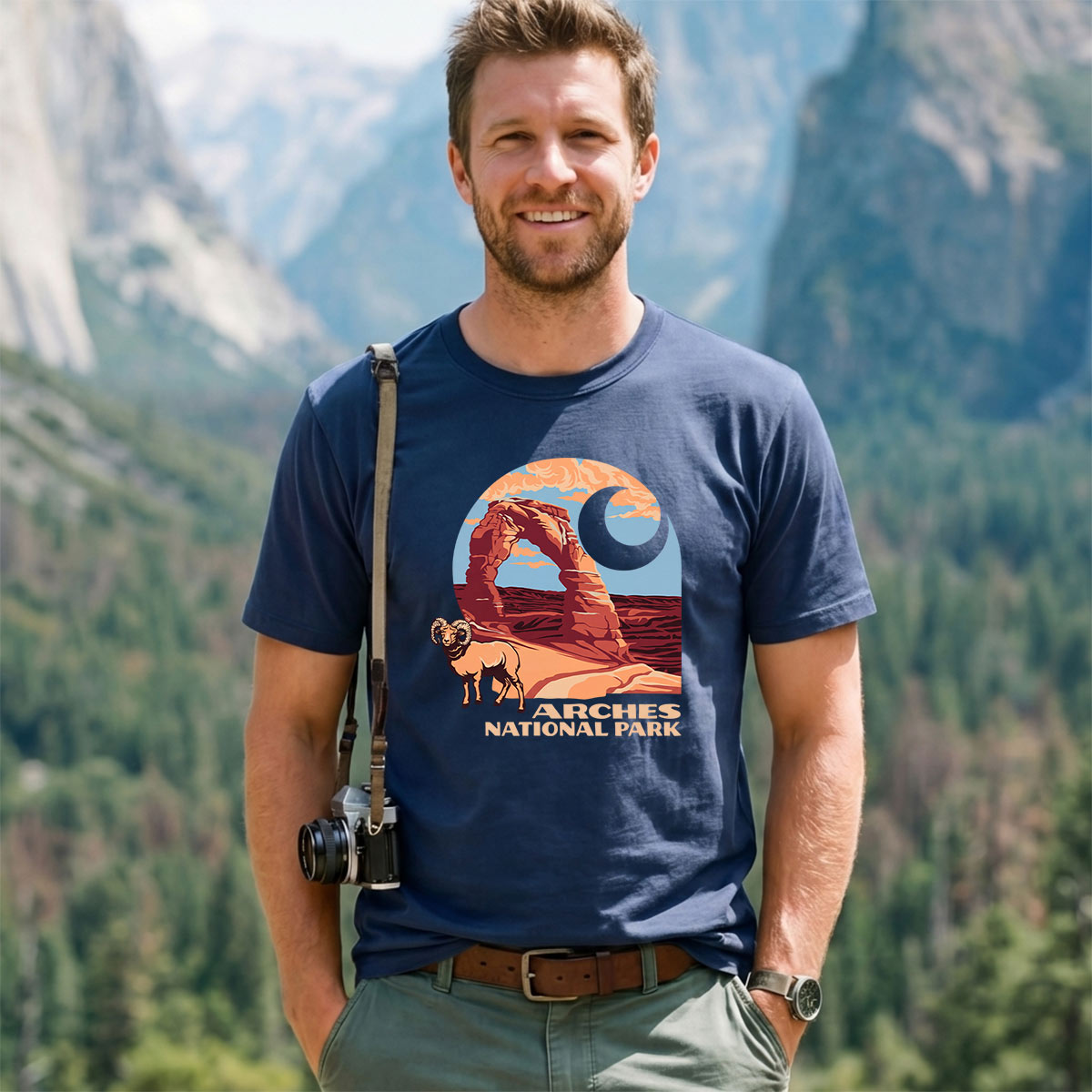 Arches National Park Desert Adventure T‑Shirt