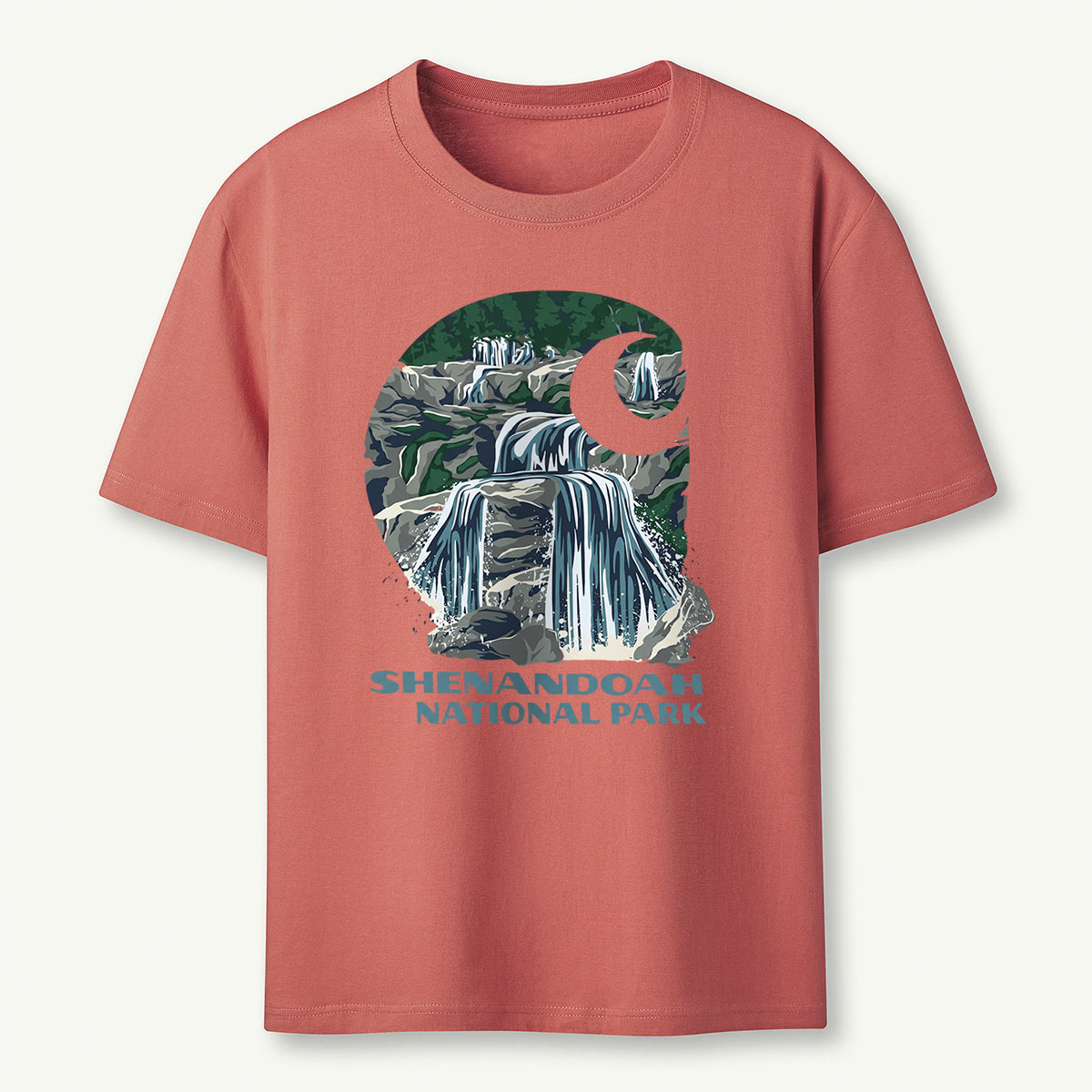 Waterfall Shenandoah National Park T‑Shirt