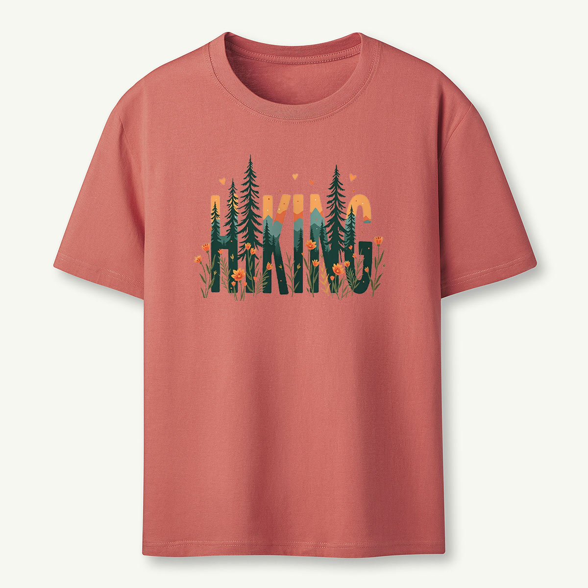 Hiking Nature Mountain and Forest Adventure T‑Shirt