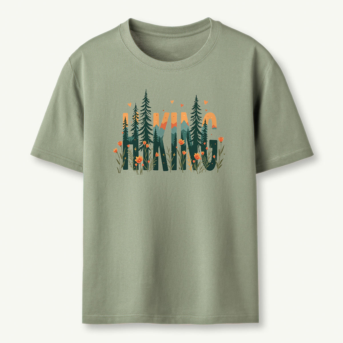 Hiking Nature Mountain and Forest Adventure T‑Shirt