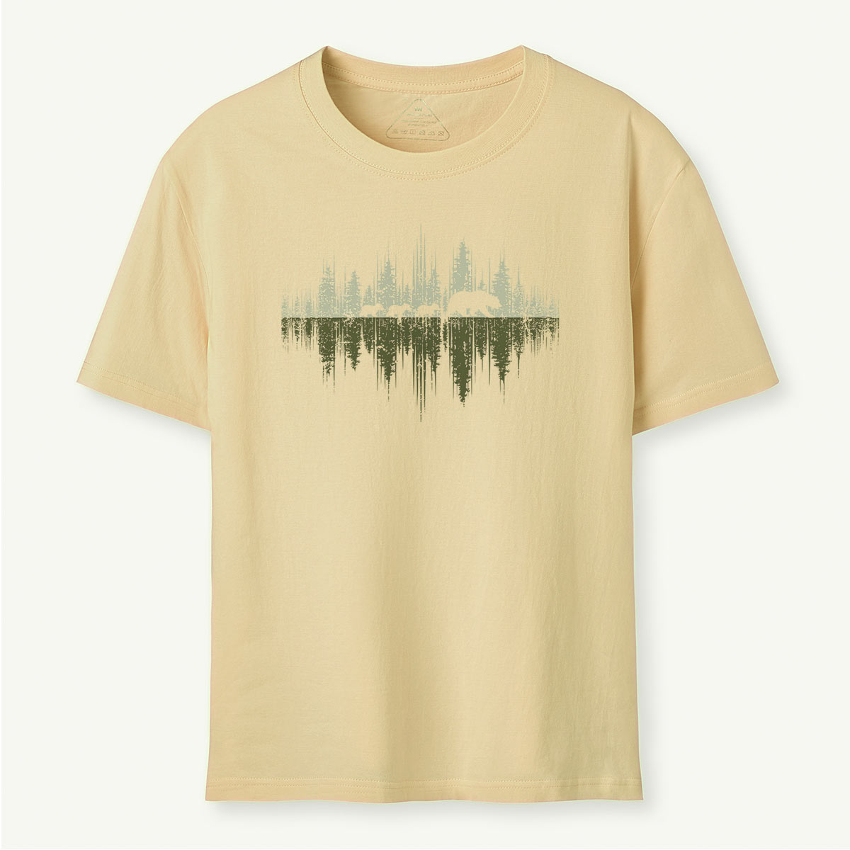 Trees Reflection Wildlife Nature Mama Bear T-Shirt