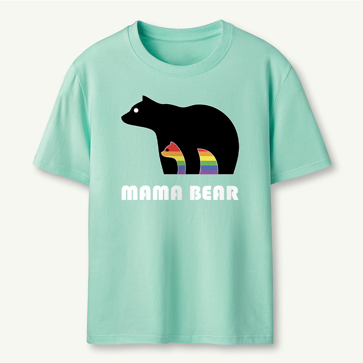 Mama Bear Rainbow T-Shirt